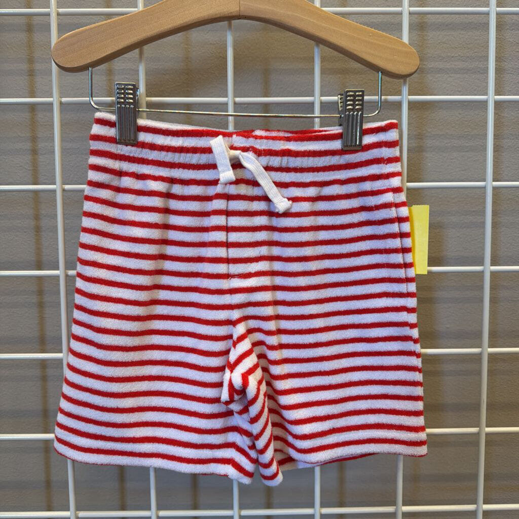 NWT Janie & Jack Stripe Terrycloth Shorts - 4