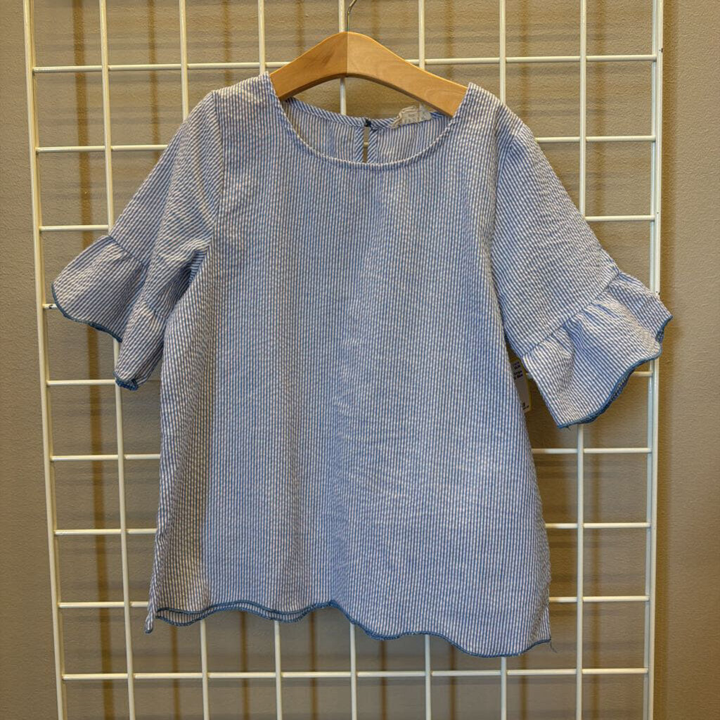Hayden Girls Stripe SS Top - 11/12