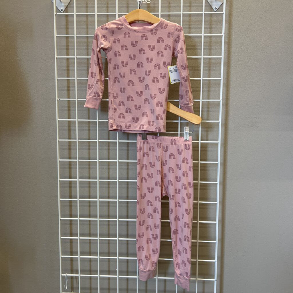 Hanna Andersson Tencel Rainbow Pj Set - 3T