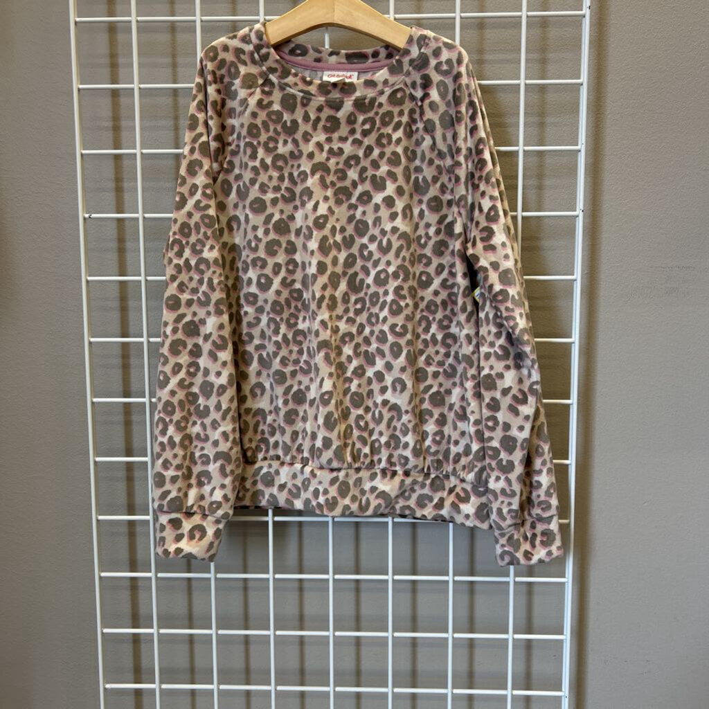 Cat & Jack Soft Leopard LS Top - 14