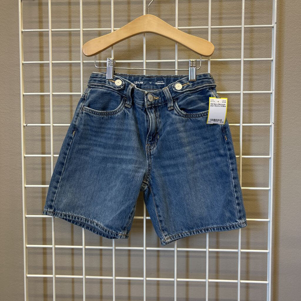 Old Navy Bermuda Jean Shorts 12