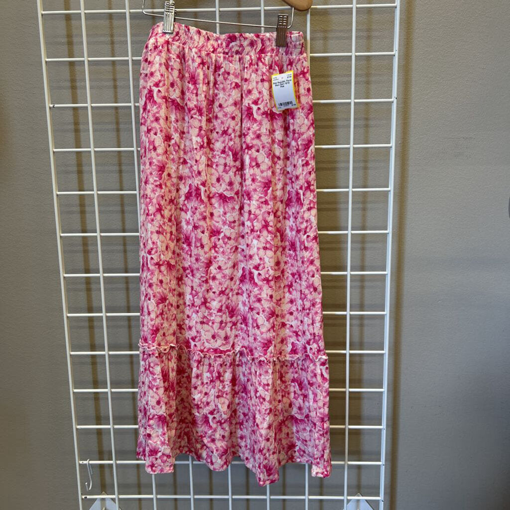 Pink Republic Floral Maxi Skirt 10/12