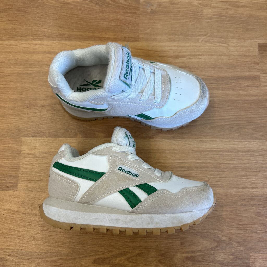 Reebok Green White Sneakers -7
