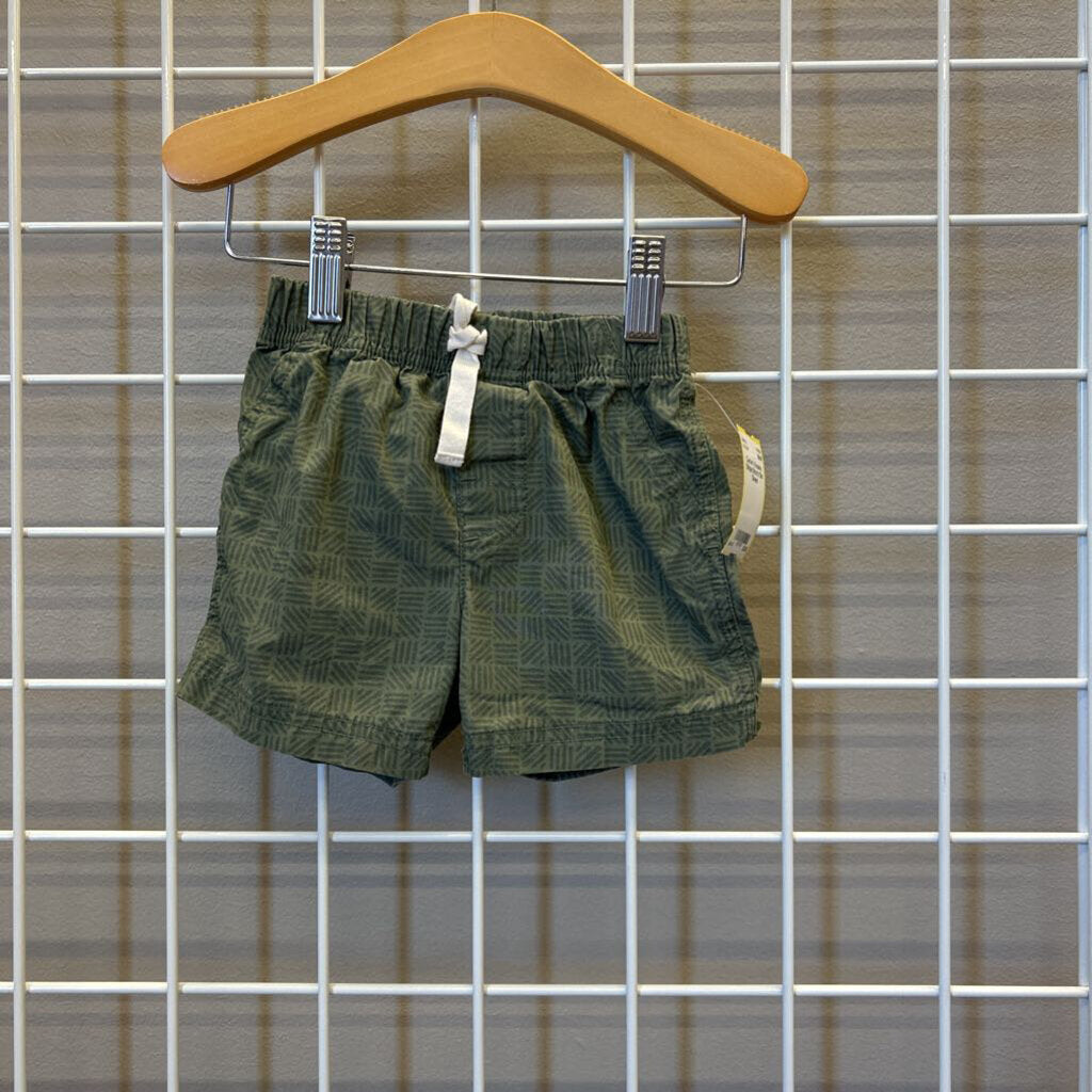 Carter's Square Stripe Shorts 12m