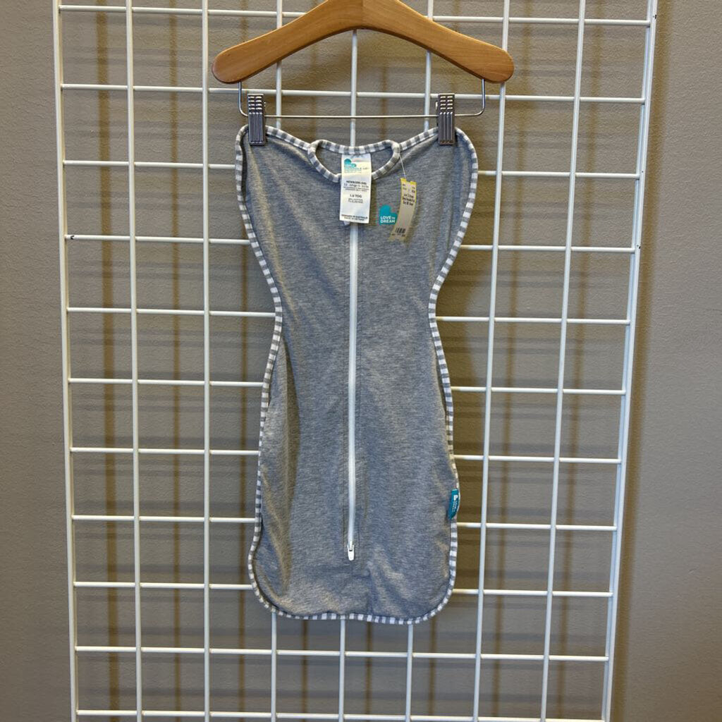 Love To Dream Sleep Swaddle Pod Grey NB