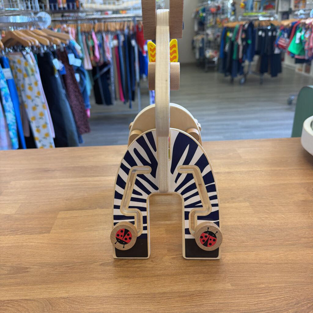 Manhattan Toys Safari Zebra Wooden Activity