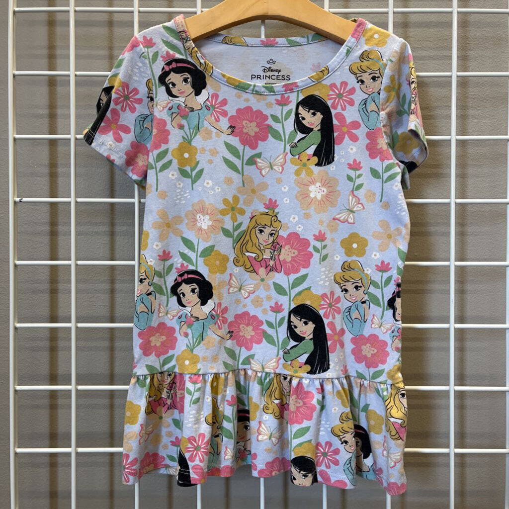 Disney Princess SS Ruffle Tee - 7