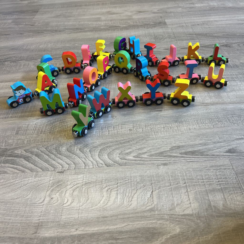Alphabet Magnet Train