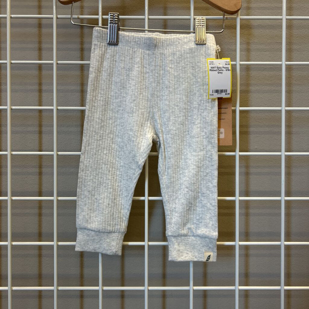 NWT Easy Peasy Ribbed Pants - 6/9m