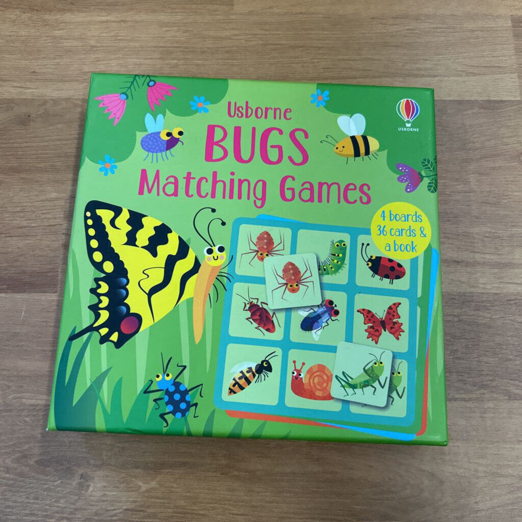 Usborne Bugs Matching Games