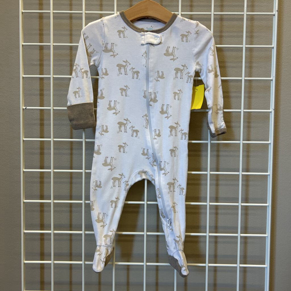 Cloud Island Deer Zip Sleeper - 6/9m