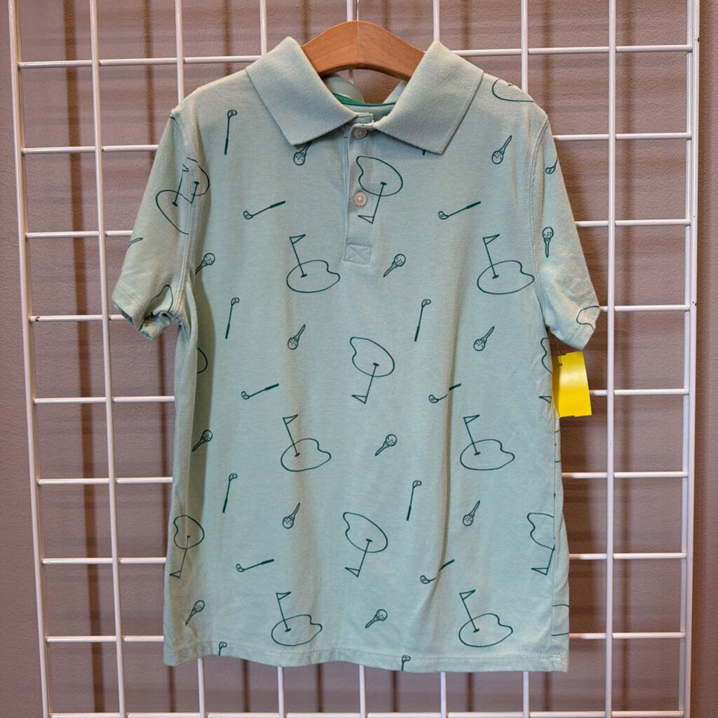 Cat & Jack Golf SS Polo - 8