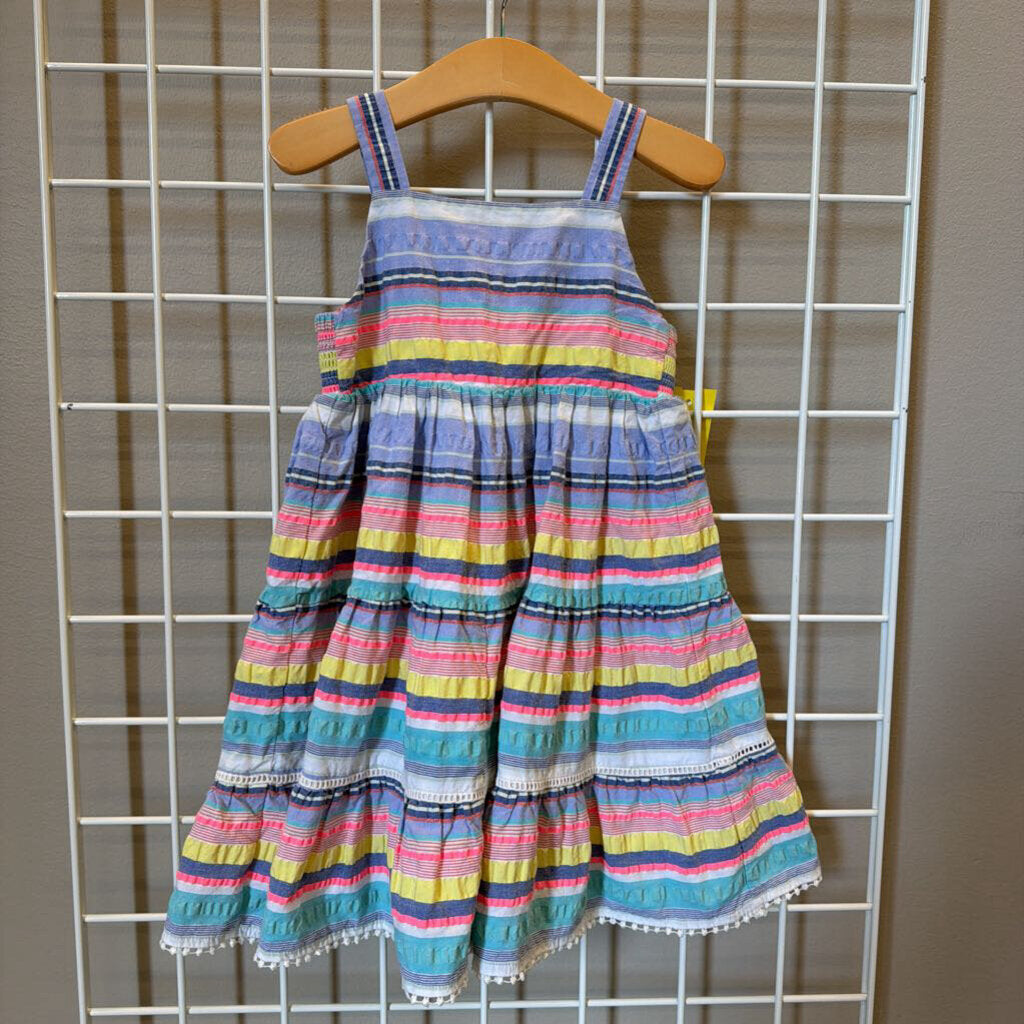 Cat & Jack Stripe Tank Dress - 4T