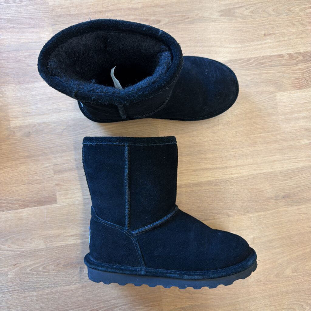 Bear Paw Black Furry Boots - 1
