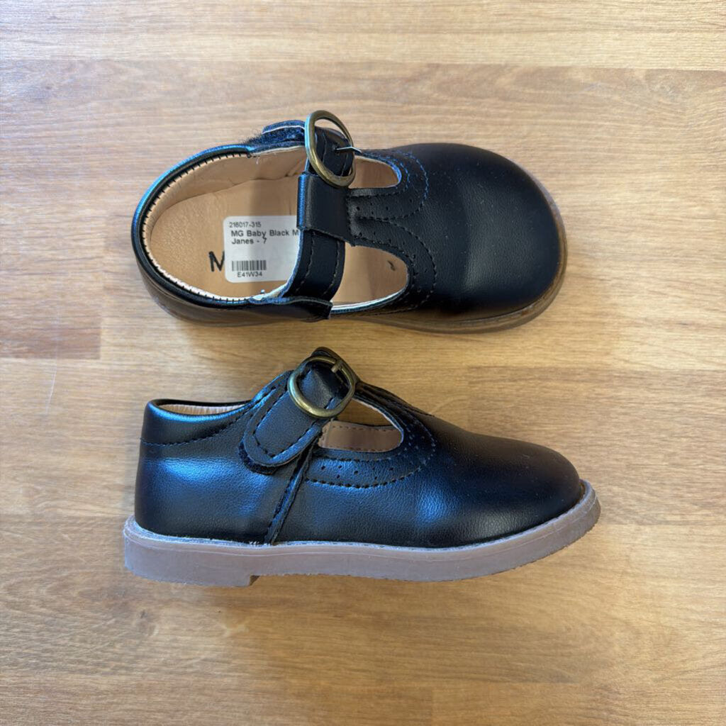 MG Baby Black Mary Janes - 7