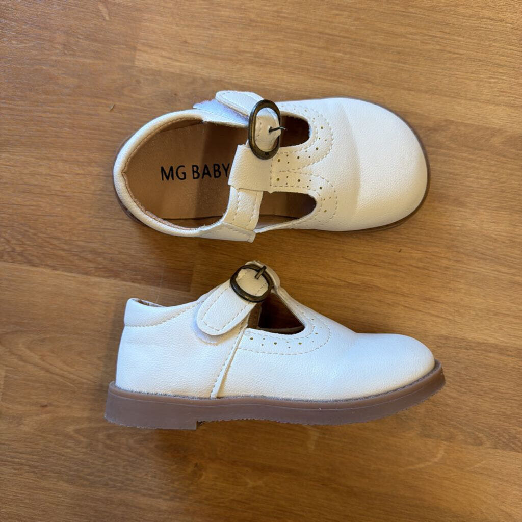 MG Baby White Mary Janes - 9