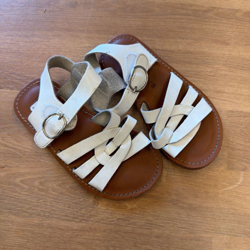 Felix & Flora White Sandals - 7