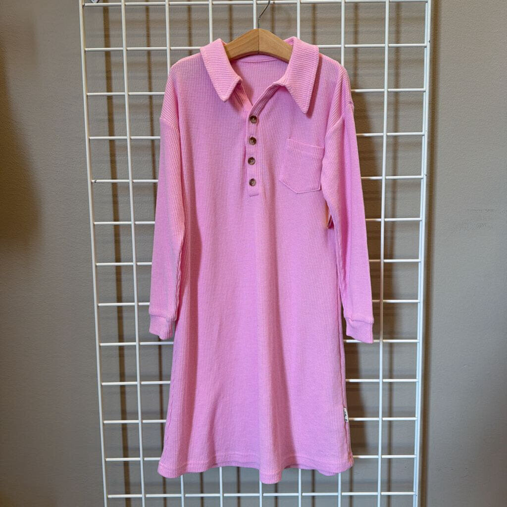 Remi & Friends Waffle LS Dress 7/8