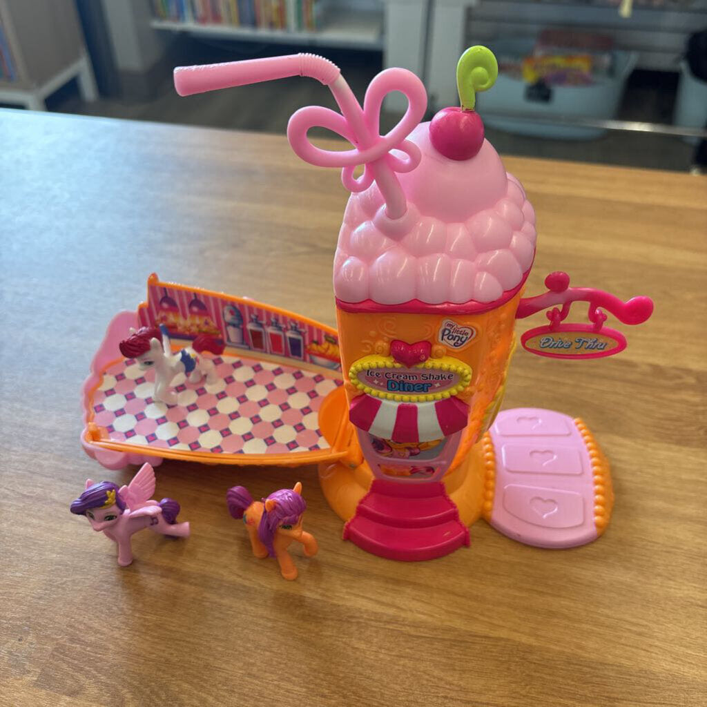 My Little Pony Ice Cream Shake Diner Play Set