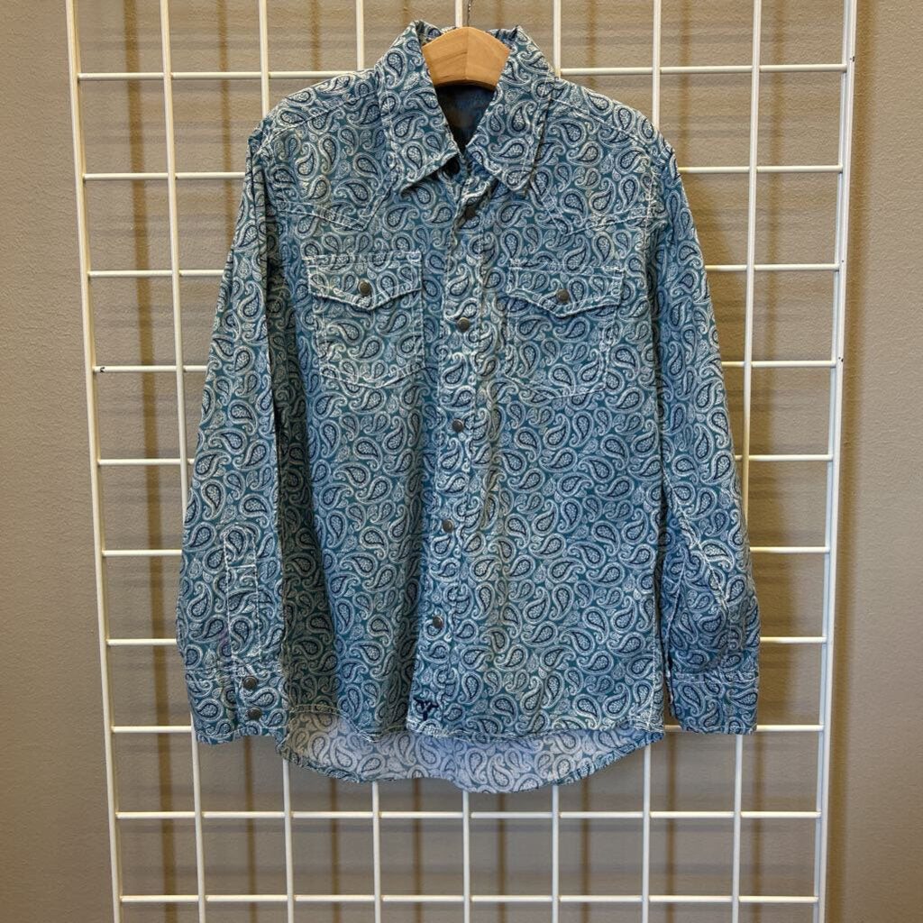 Wrangler Paisley LS Snap Shirt - 8