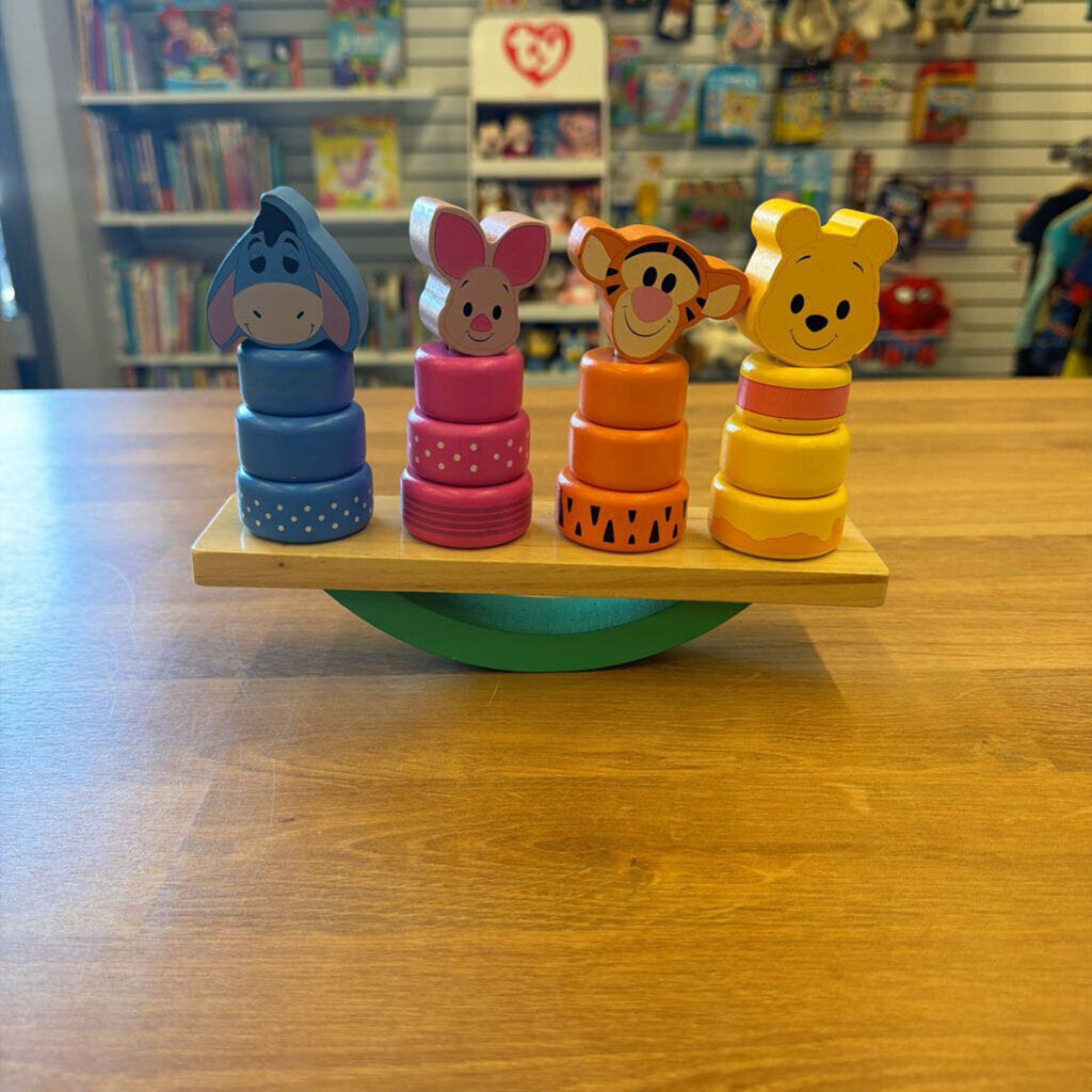 Disney Baby Pooh Balancing Wood Puzzle
