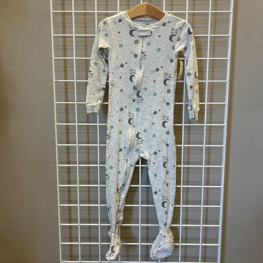 Carter's Moon Zip Sleeper - 3T