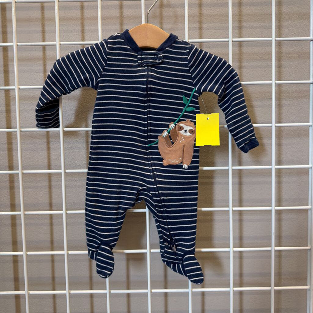Carter's Slot Zip Sleeper - NB
