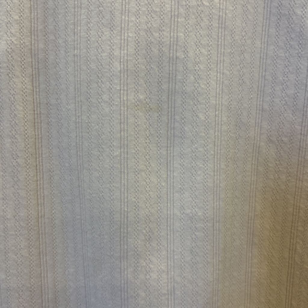 Janie & Jack Pointelle SS Tee (small mark on front) - 8