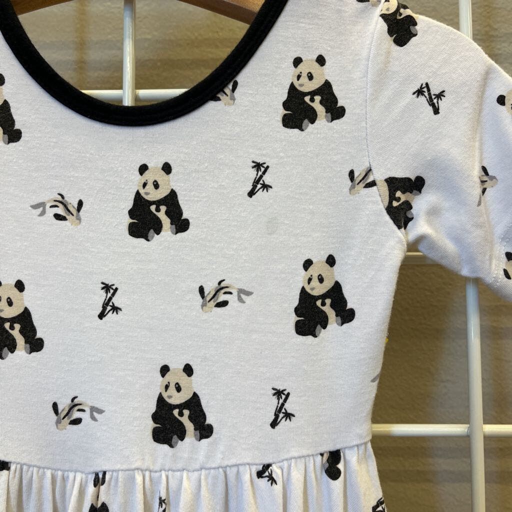 Kyte Baby Bamboo Panda SS Twirl Dress (marks on front) - 3T