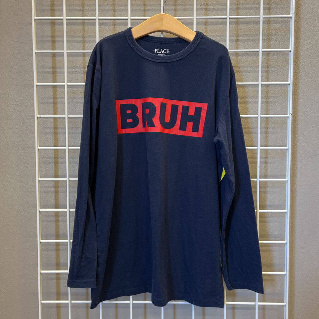 Children's Place Bruh LS Tee - 14
