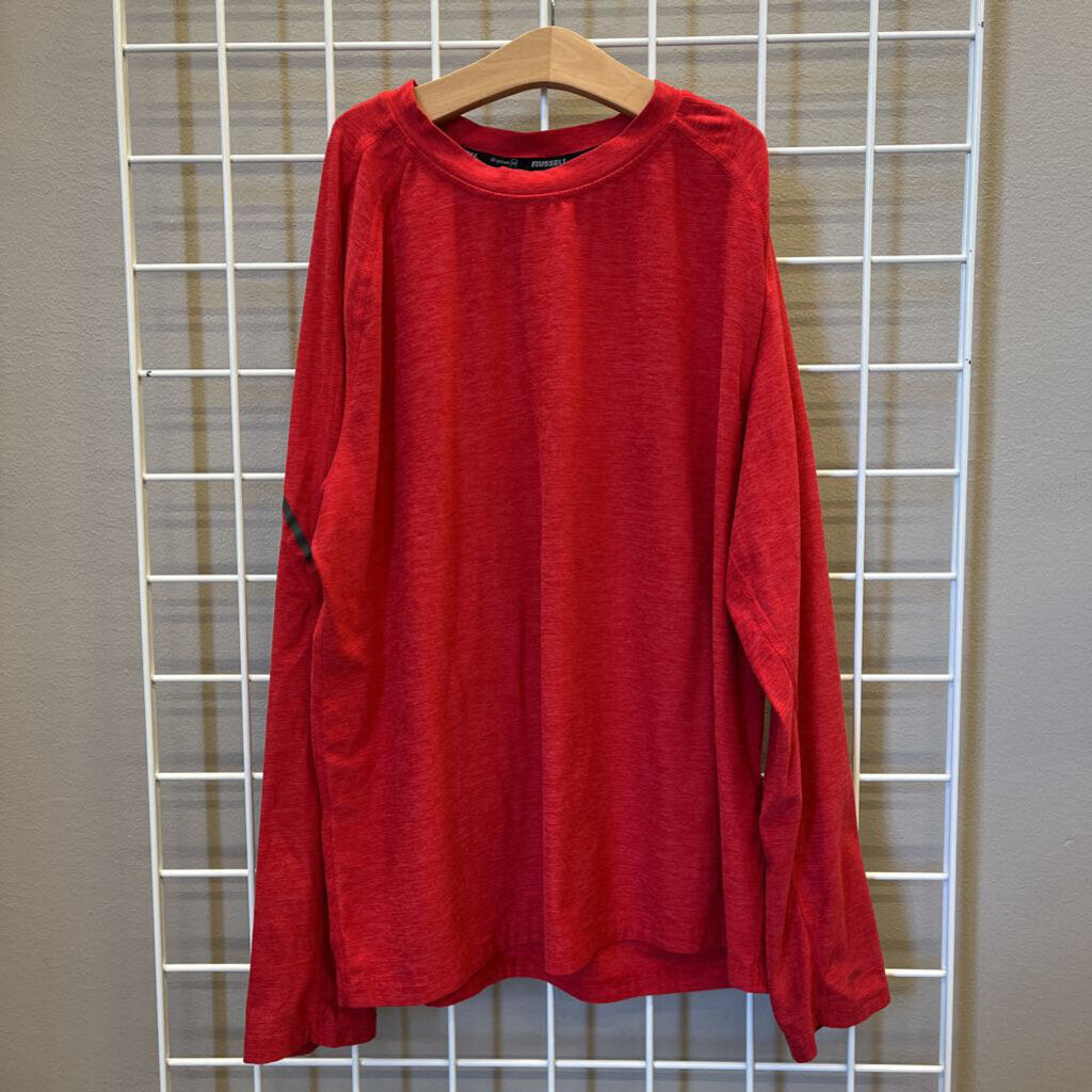Russell Active LS Tee - 14/16 Husky