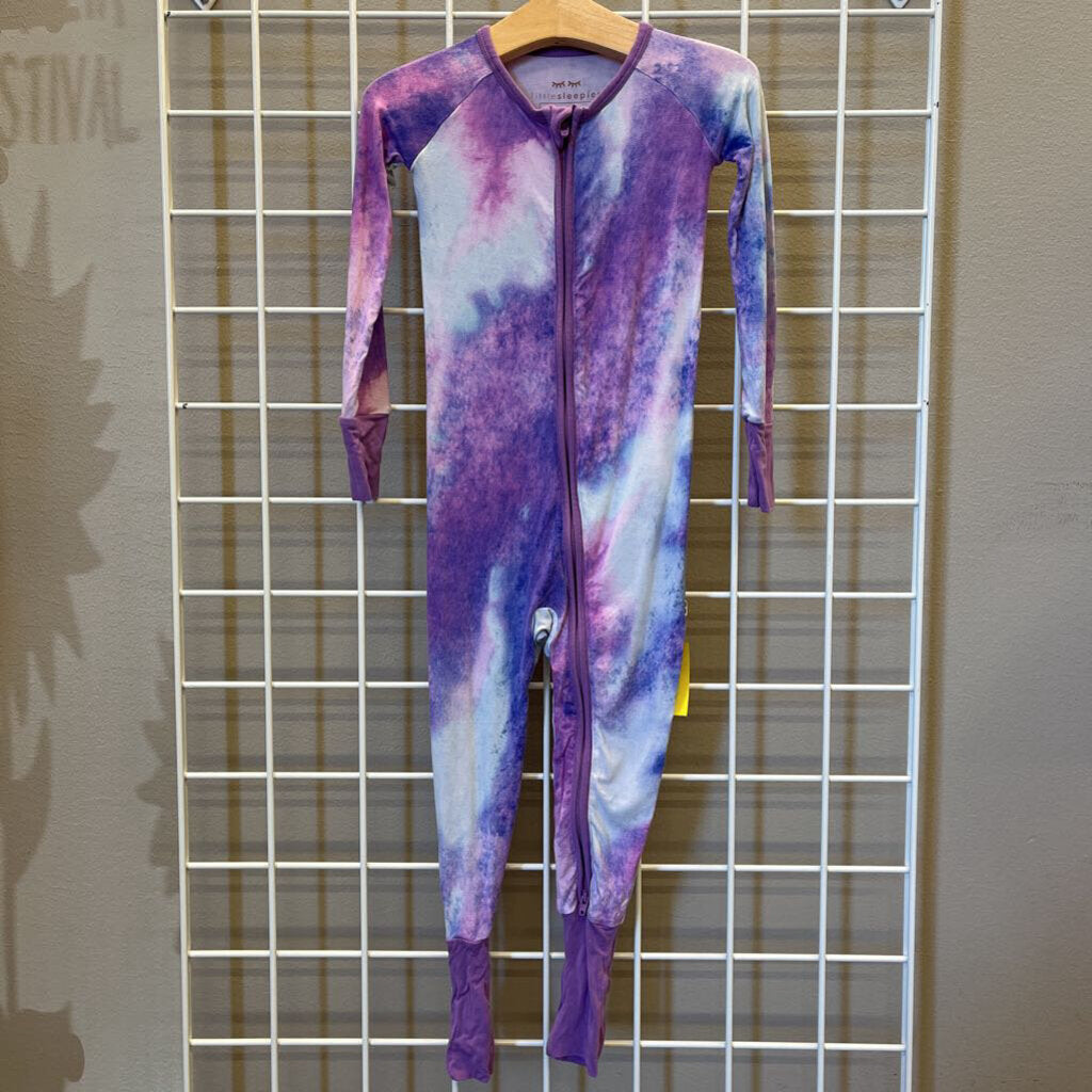 Little Sleepies Bamboo Tie Dye Zip Sleeper - 2T
