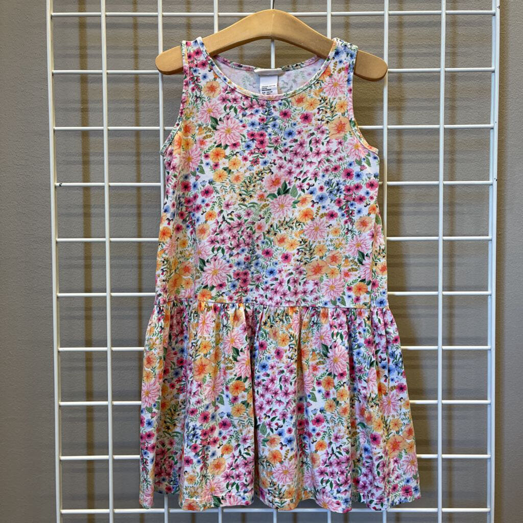 H&M Floral Tank Dress - 6x/7