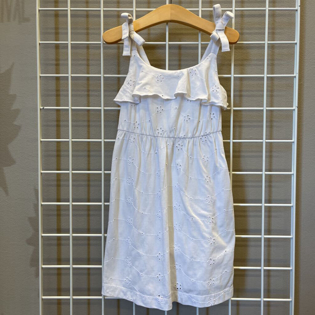 Cat & Jack Eyelet Tank Dress - 4/5