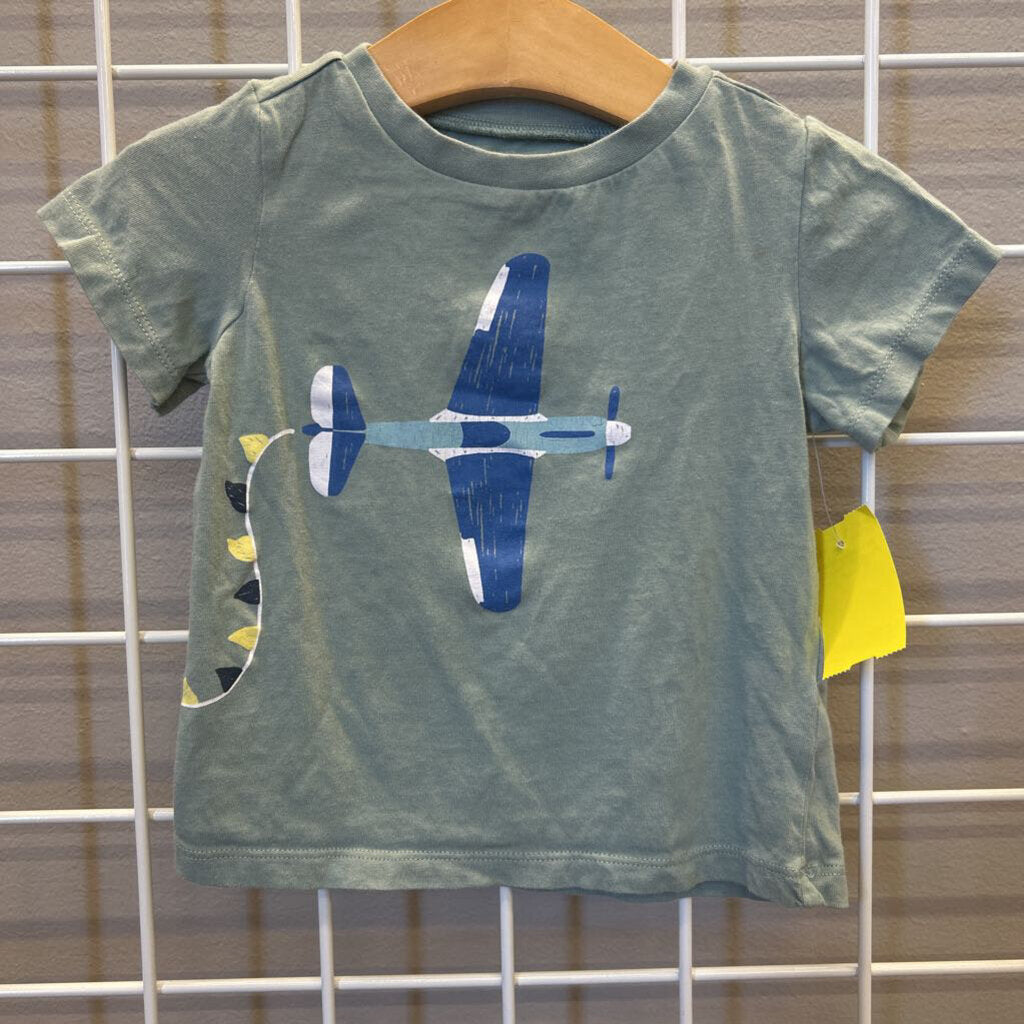 First Impressions Plane SS Tee - 12m