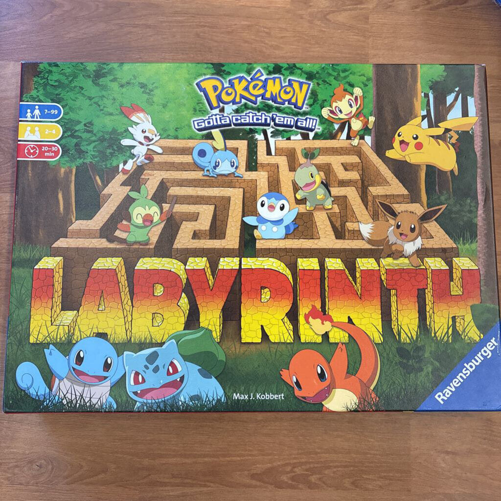 NEW Ravensburger Labyrinth Pokemon Board Game