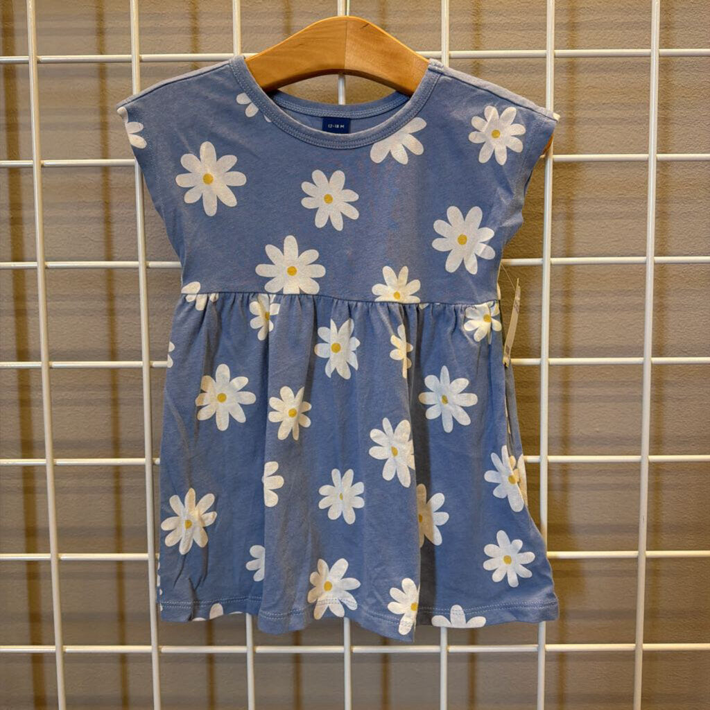 Old Navy Daisy SS Dress - 12/18m