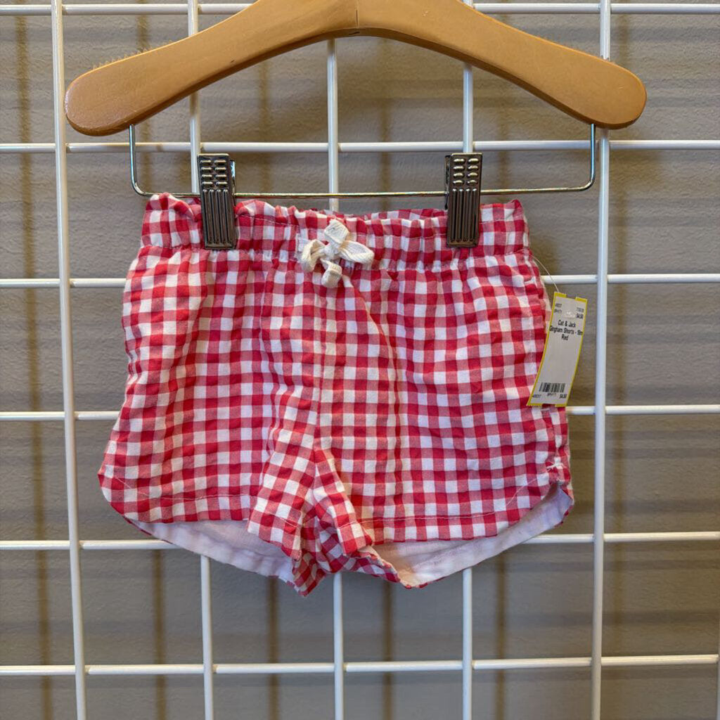 Cat & Jack Gingham Shorts - 18m