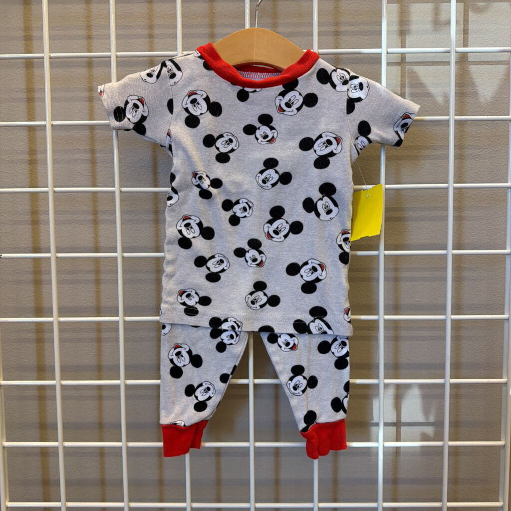 Disney Jr. Mickey Pants Pjs - 12m