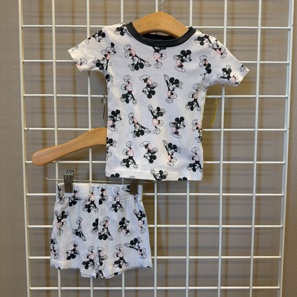 Disney Jr. Mickey Short Pjs - 2T