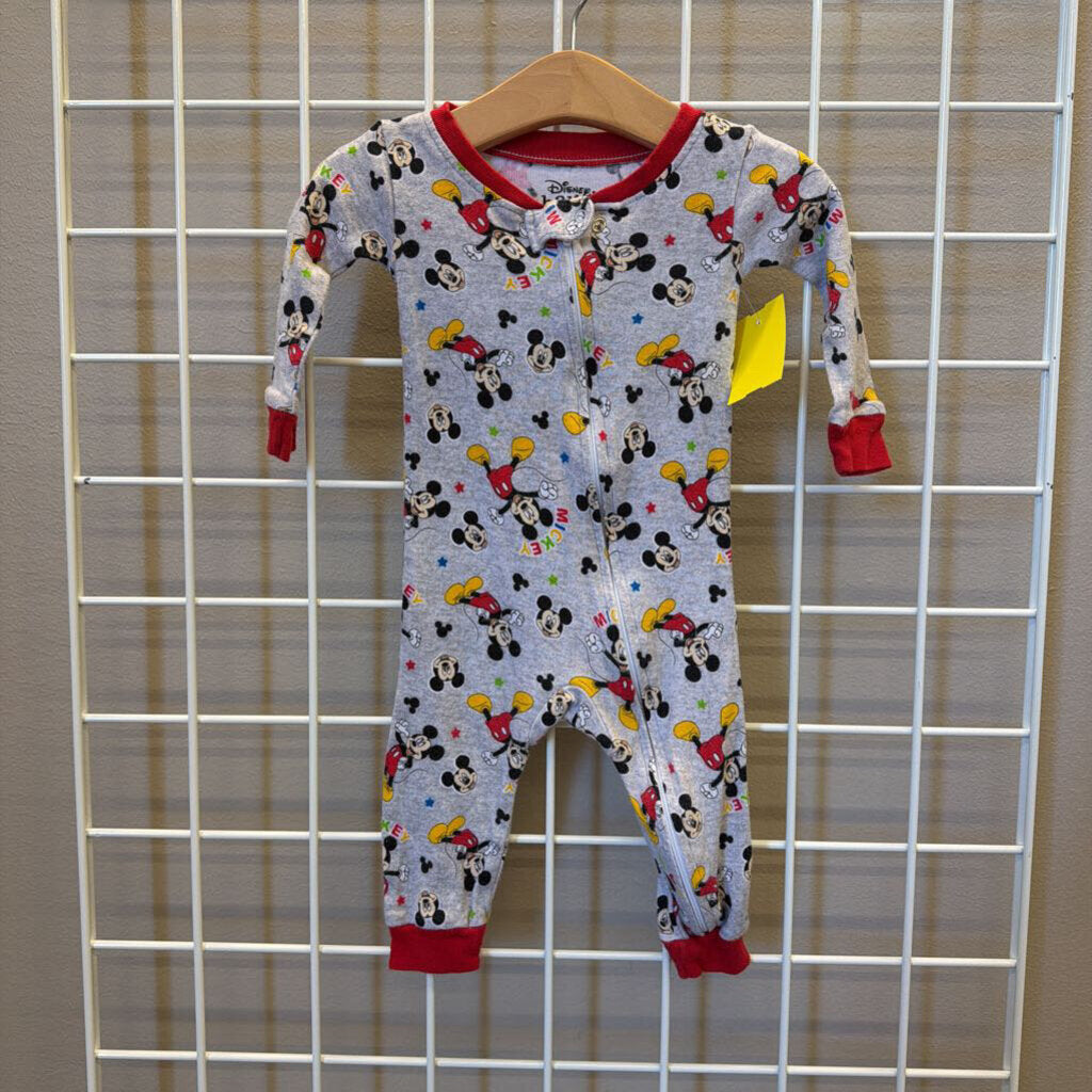 Disney Baby Mickey Zip Sleeper - 12m
