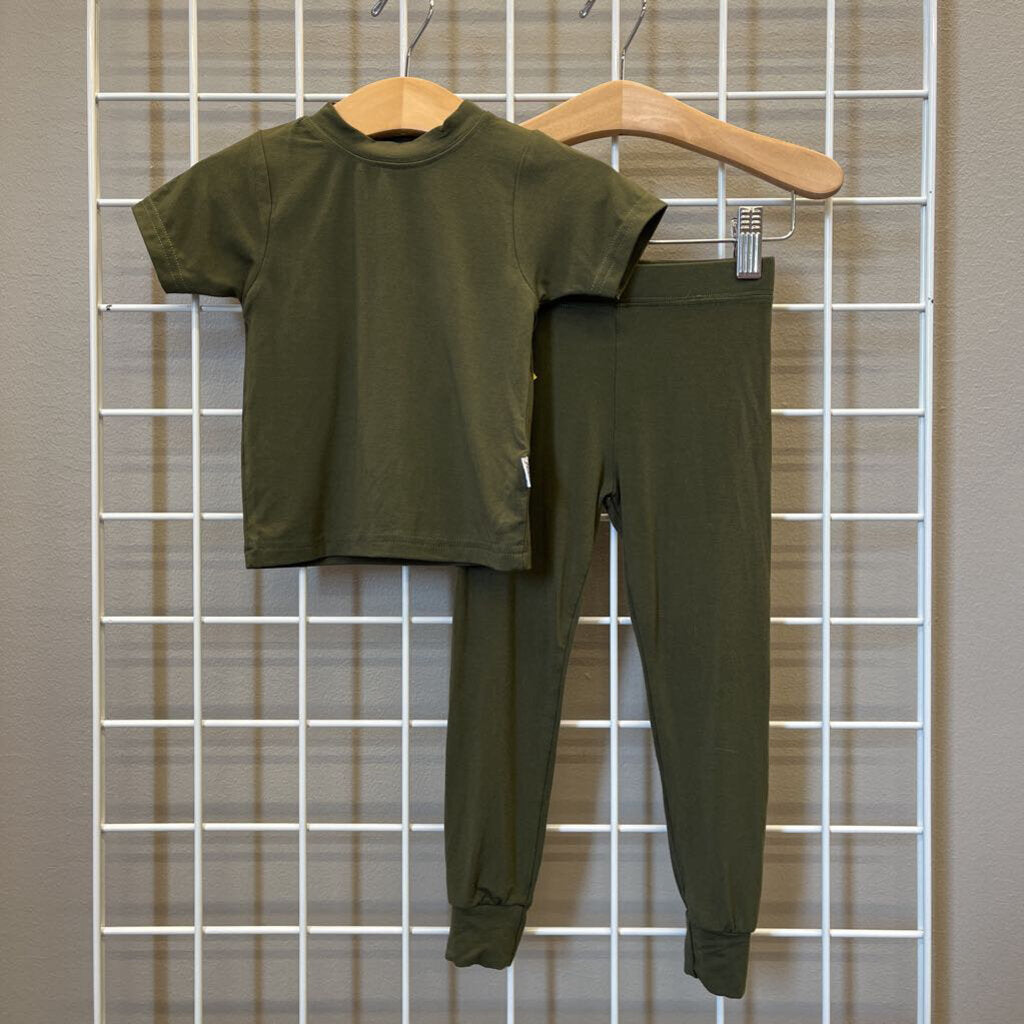 Fletch Bamboo Two Pc Pj Set - 18/24m