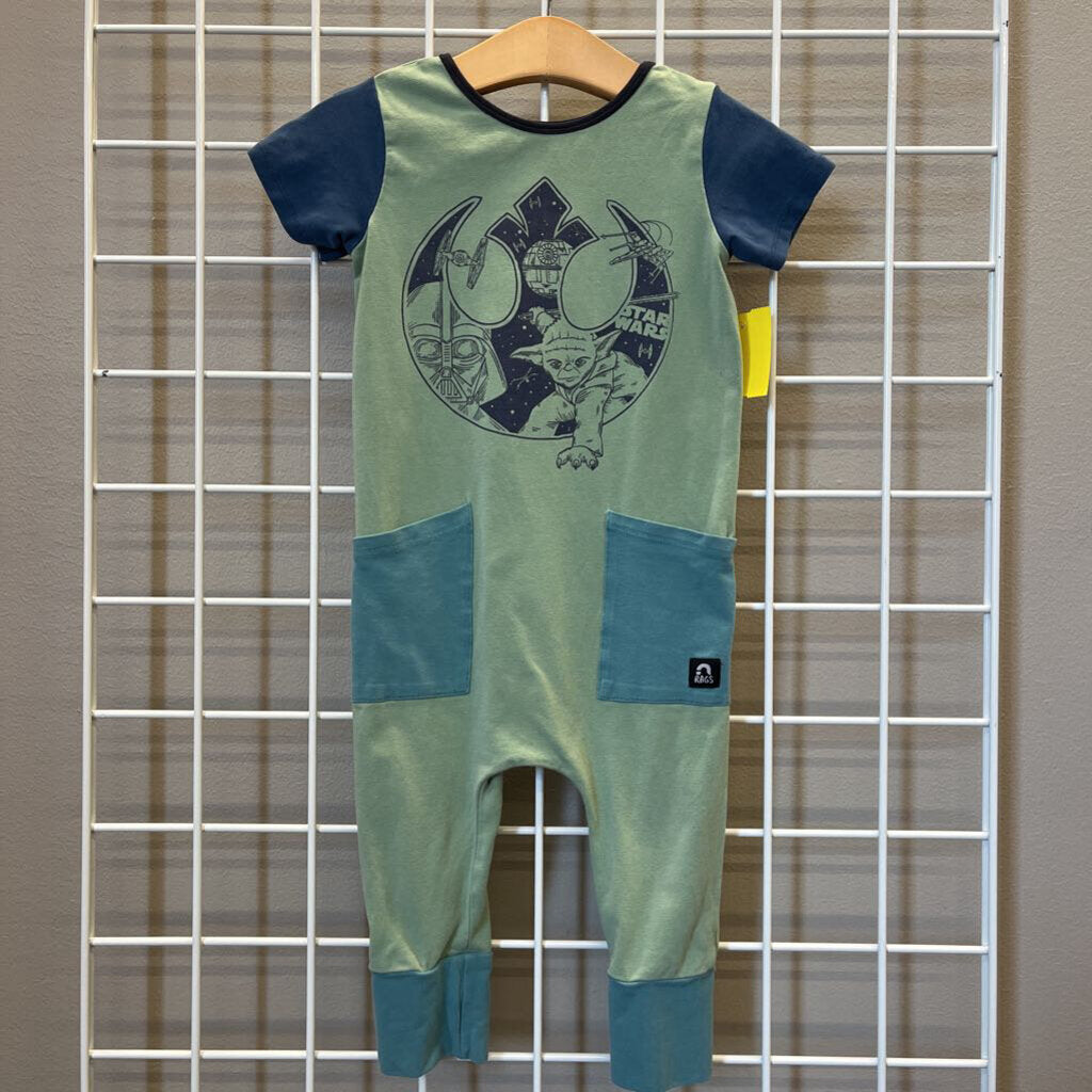 Rags x Star Wars SS Romper - 18/24m