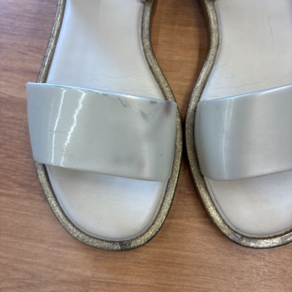Mini Melissa Gold Sandals (some marks) - 3
