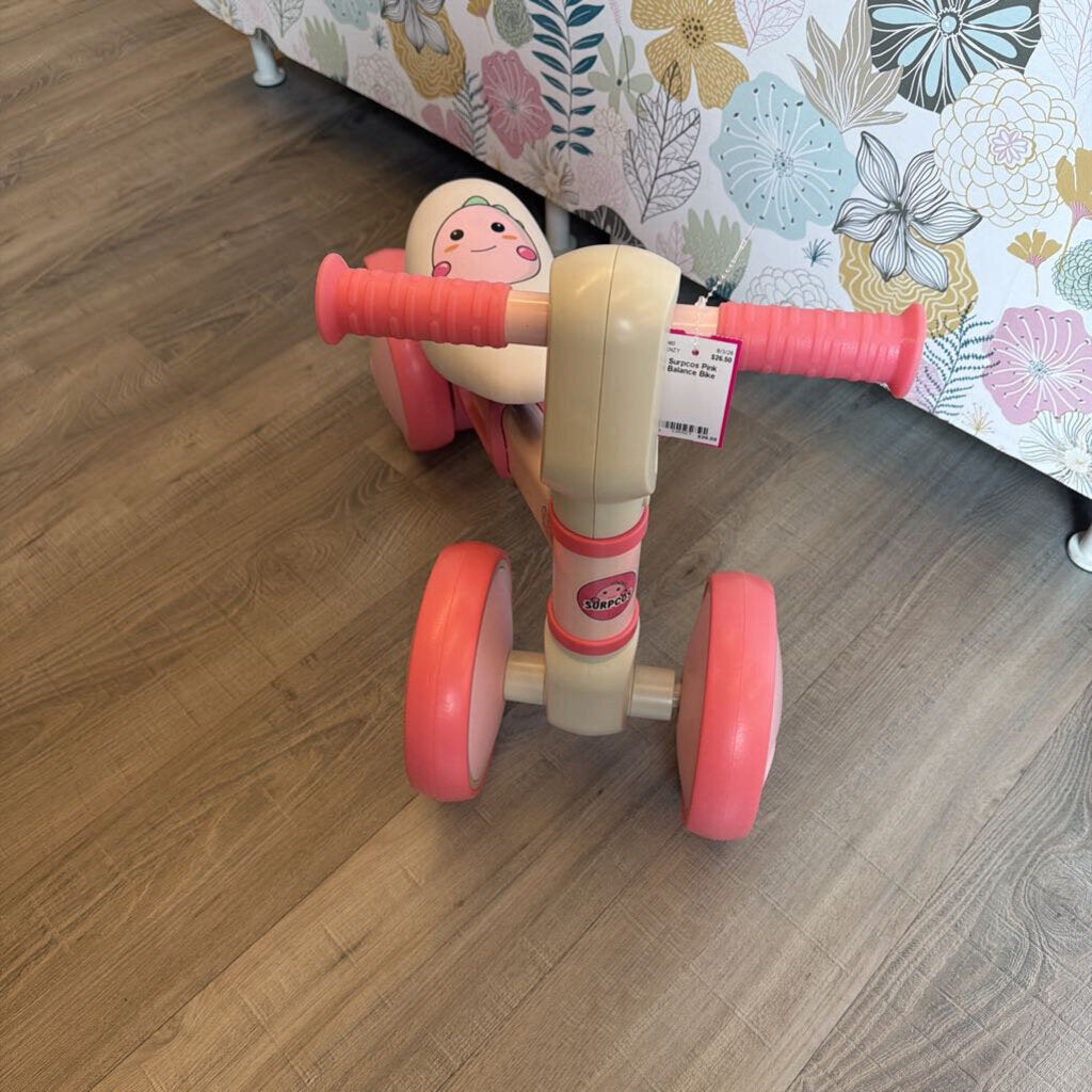 Surpcos Pink Balance Bike
