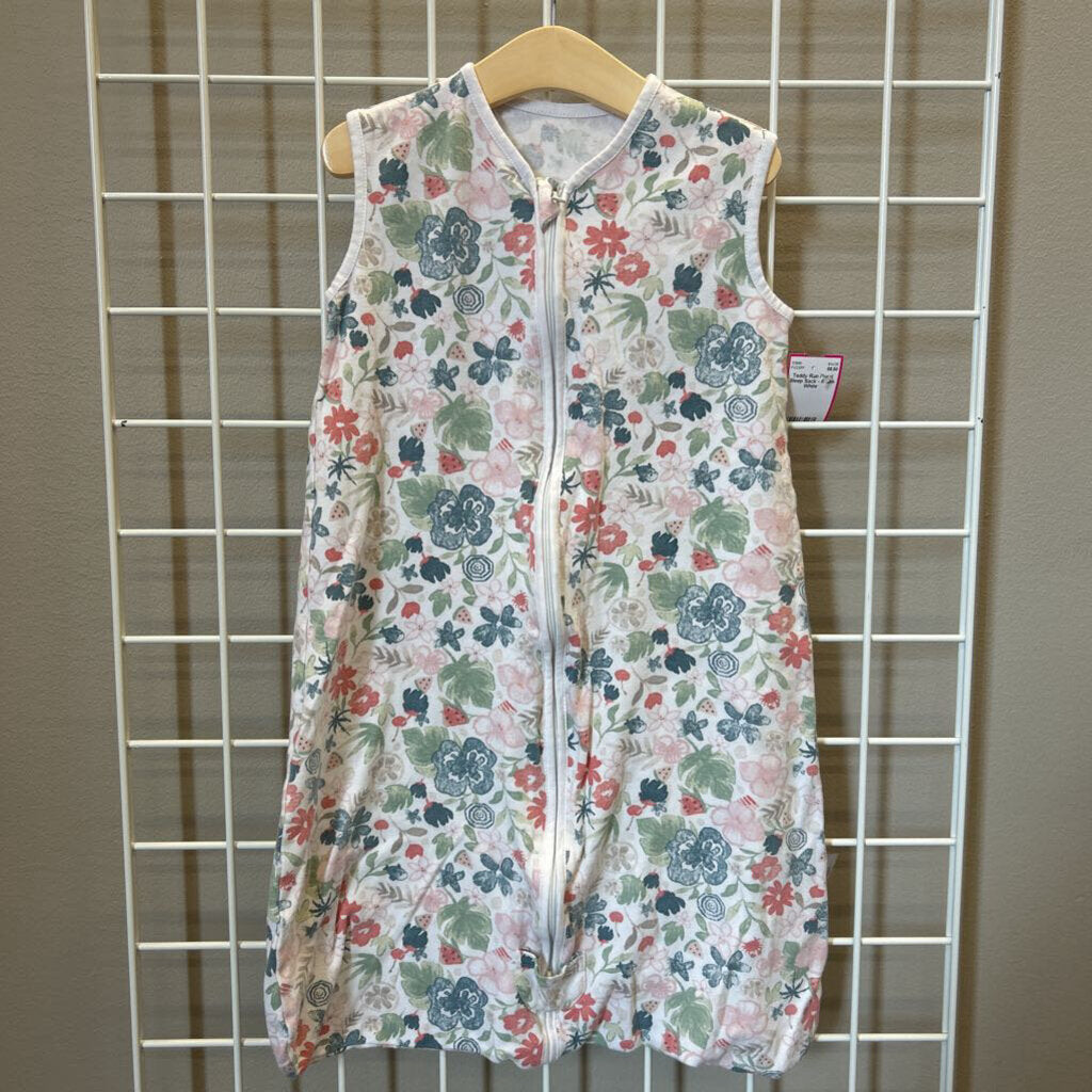 Teddy Run Floral Sleep Sack - 6/12m