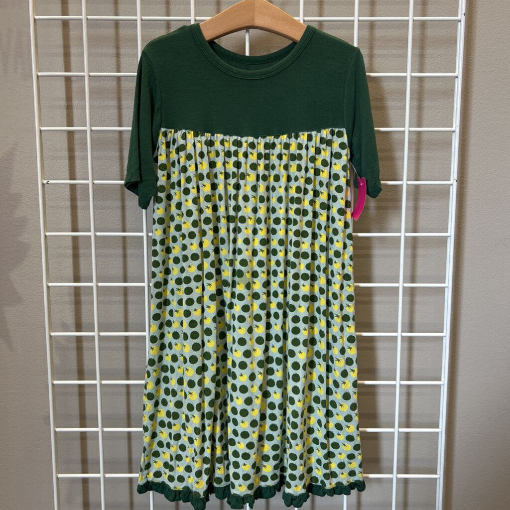 Kickee Pants Bamboo Tomato SS Dress - 8/10