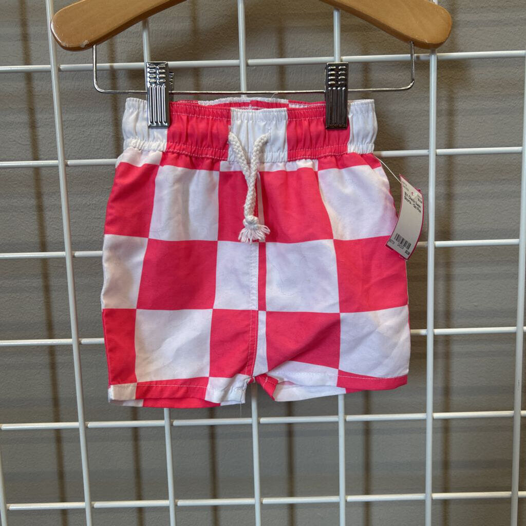 BV Check Swim Shorts - 12m