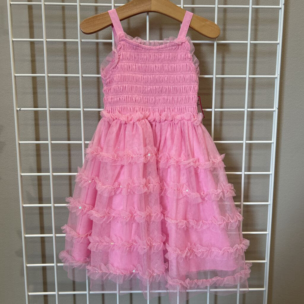 NWT Kensie Girl Tulle Smocked Tank Dress - 5
