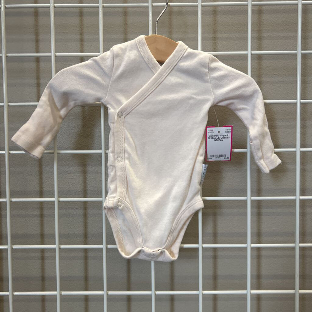 Butterblu Organic Cotton LS Onesie - NB